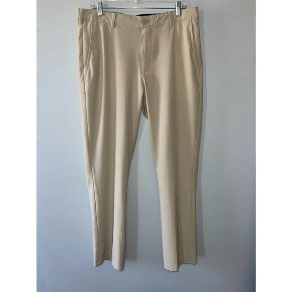 Men's Izod Khaki Pants Golf Stretch Size 34 x 34 - Picture 1 of 6
